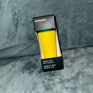 Starbucks cold cup keychain 2022 limited edition New
